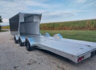 32ft V Nose Box Open Trailer