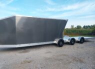 32ft V Nose Box Open Trailer