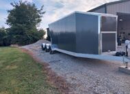 32ft V Nose Box Open Trailer