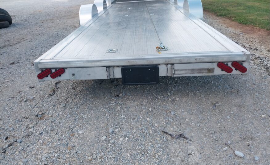 32ft V Nose Box Open Trailer